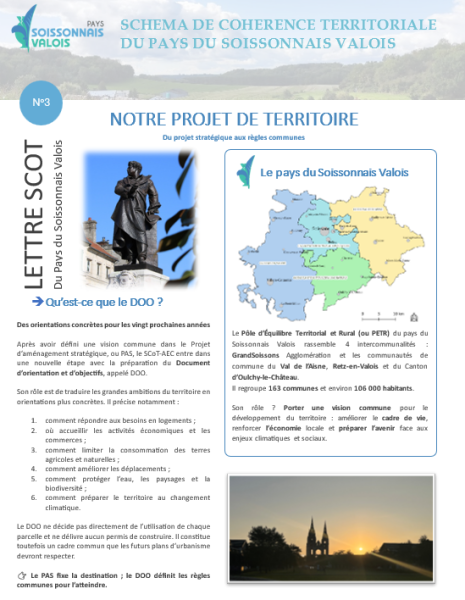 La Lettre SCoT n°3 : des orientations aux actions